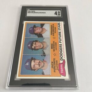 Topps Dodgers Future Stars Trading Card - Blue and Orange